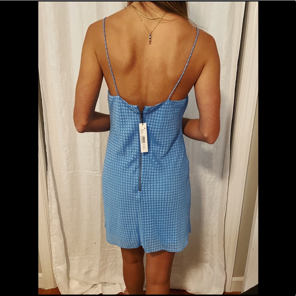 NWT! Alice & Olivia Paradise Blue Dress! - Picture 2 of 5